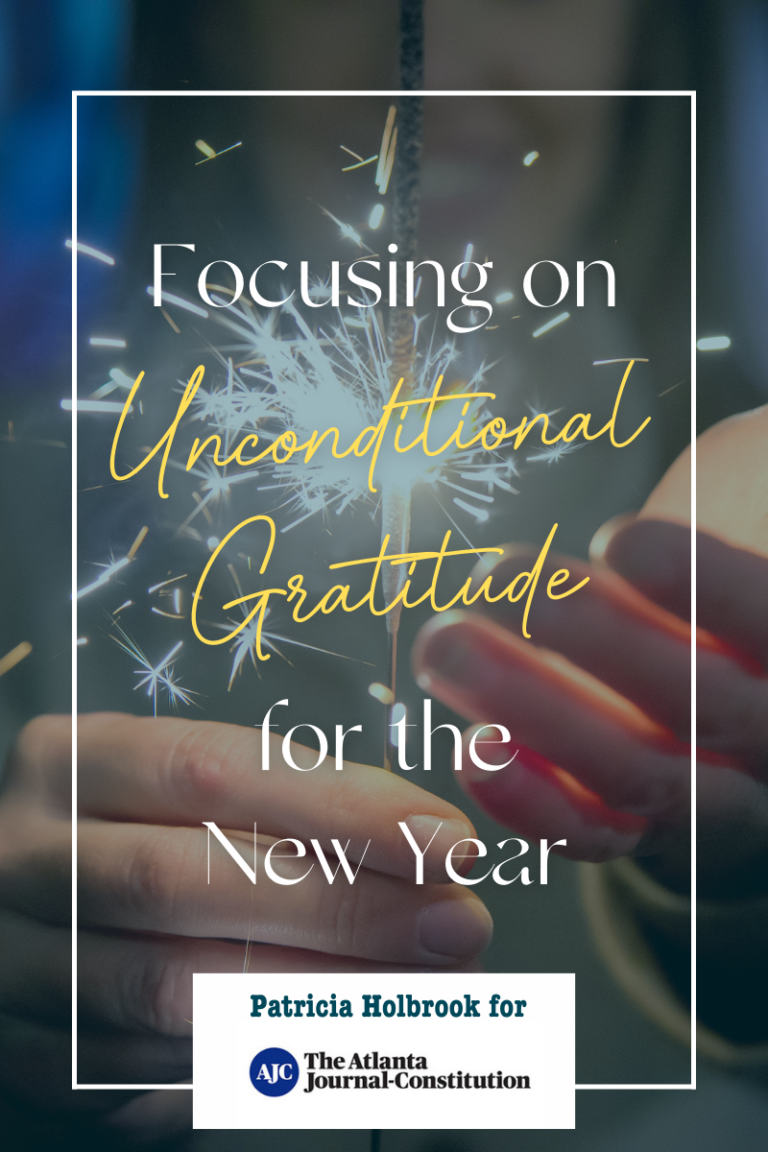 Focusing on Unconditional Gratitude for the New Year