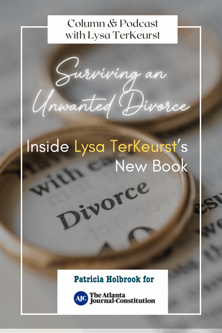 Lysa Terkeurst: Finding Grace on the other side of Divorce